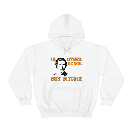 Ron Burgundy Buys Bitcoin Unisex Hoodie