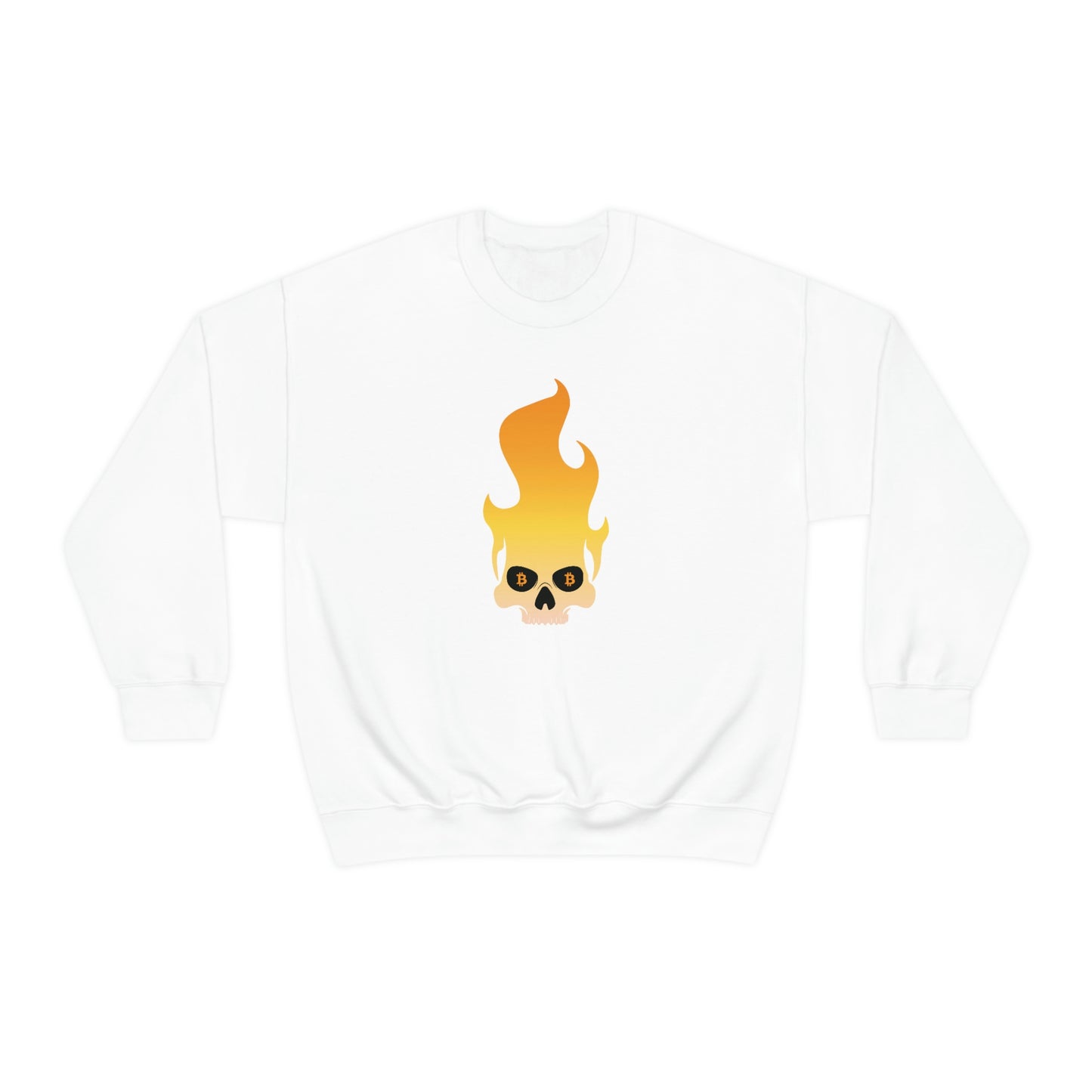 Crypto Flame Unisex Sweatshirt