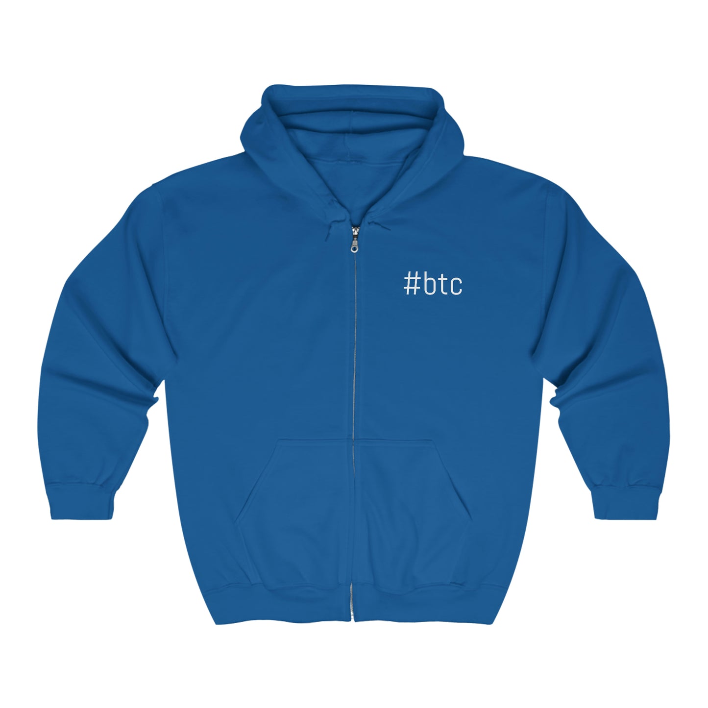 #btc Unisex Zip Hoodie