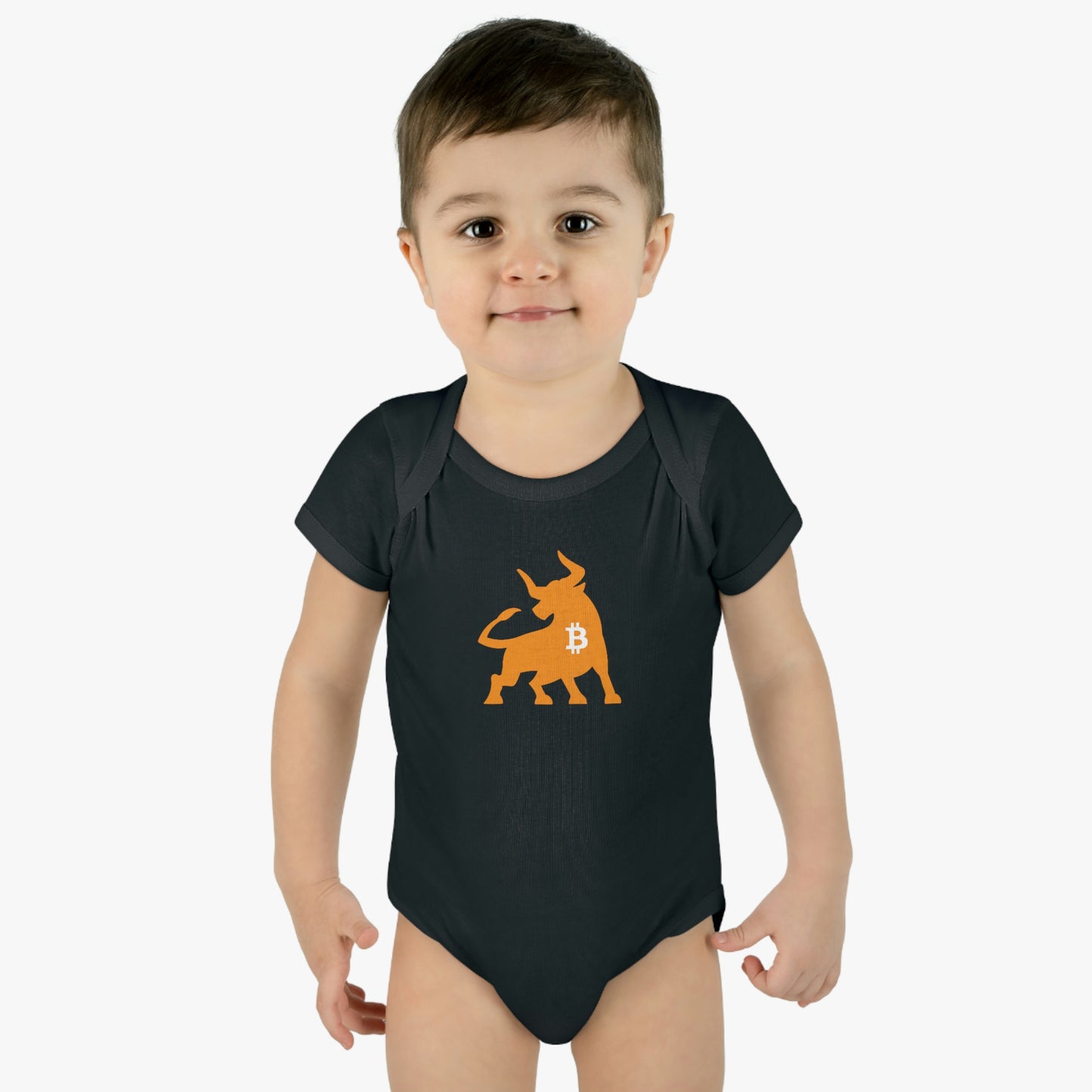 Bitcoin Bull Infant Bodysuit