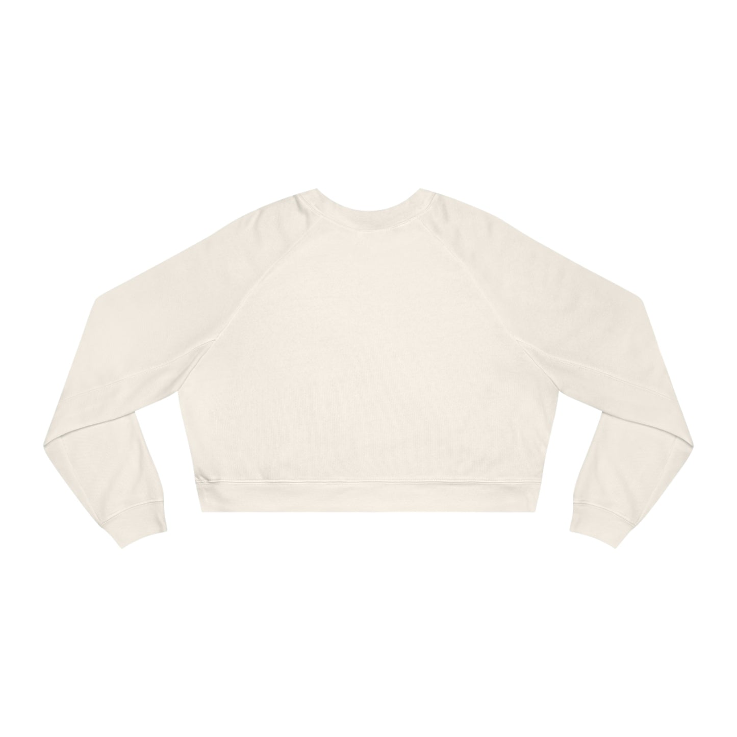 Bitcoin Block Women's Crop Fleece Sweatshirt