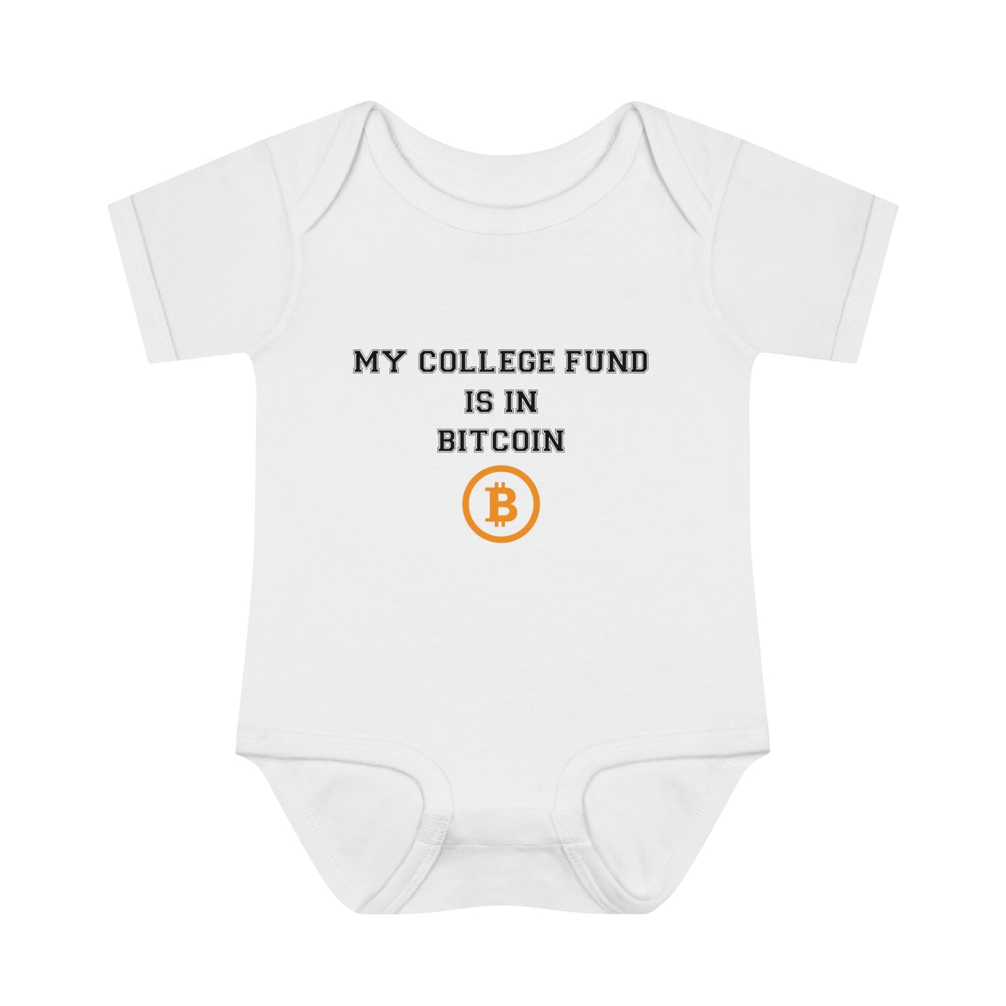 Bitcoin College Fund Infant Bodysuit