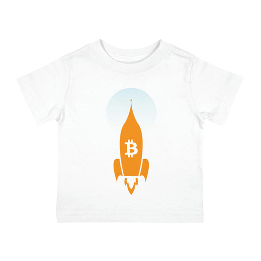 Bitcoin Blast-Off Infant T-Shirt