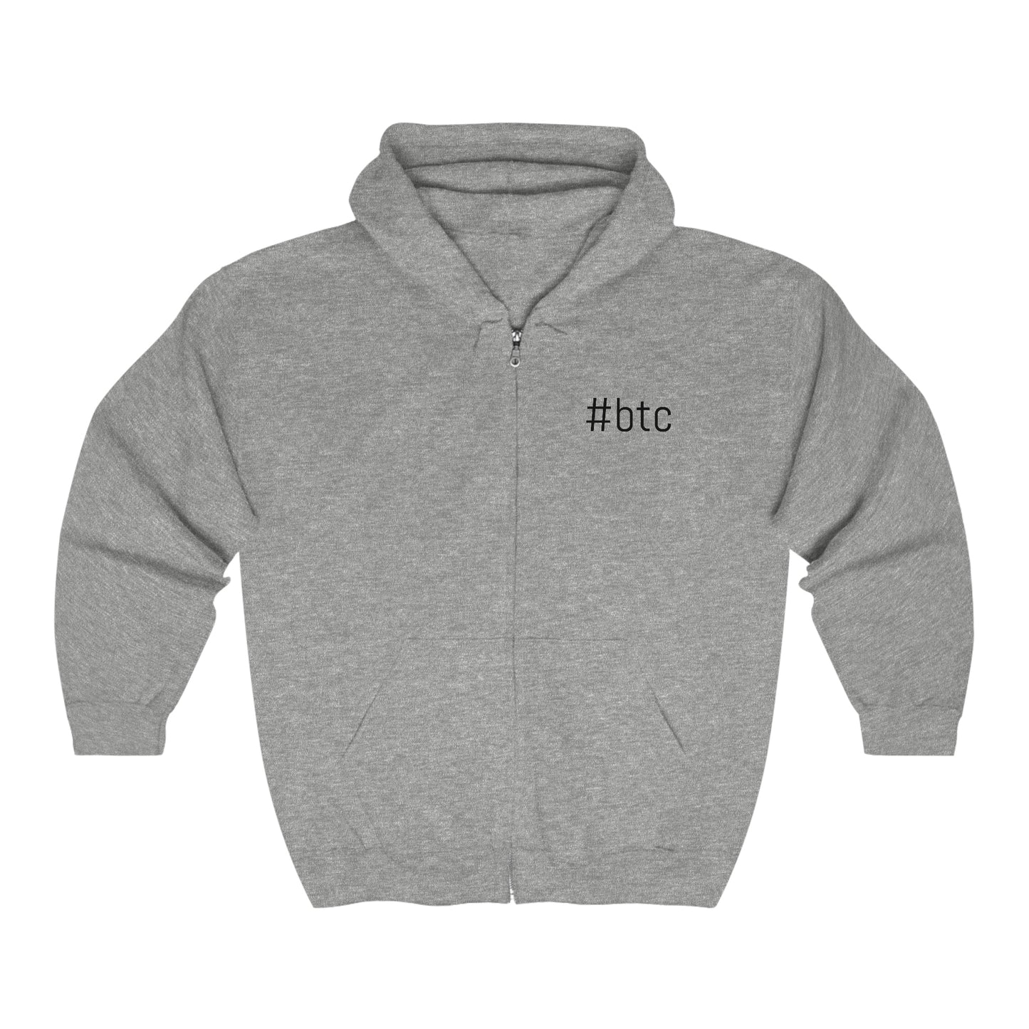 #btc Unisex Zip Hoodie