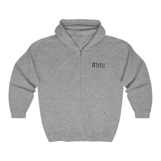 #btc Unisex Zip Hoodie