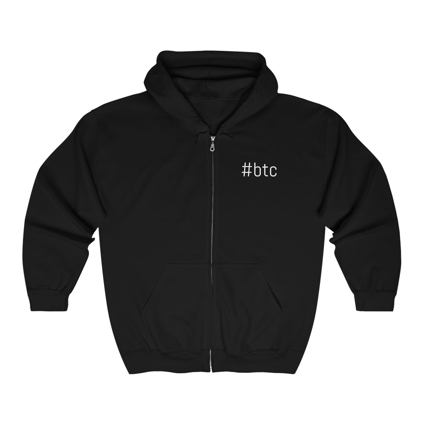 #btc Unisex Zip Hoodie