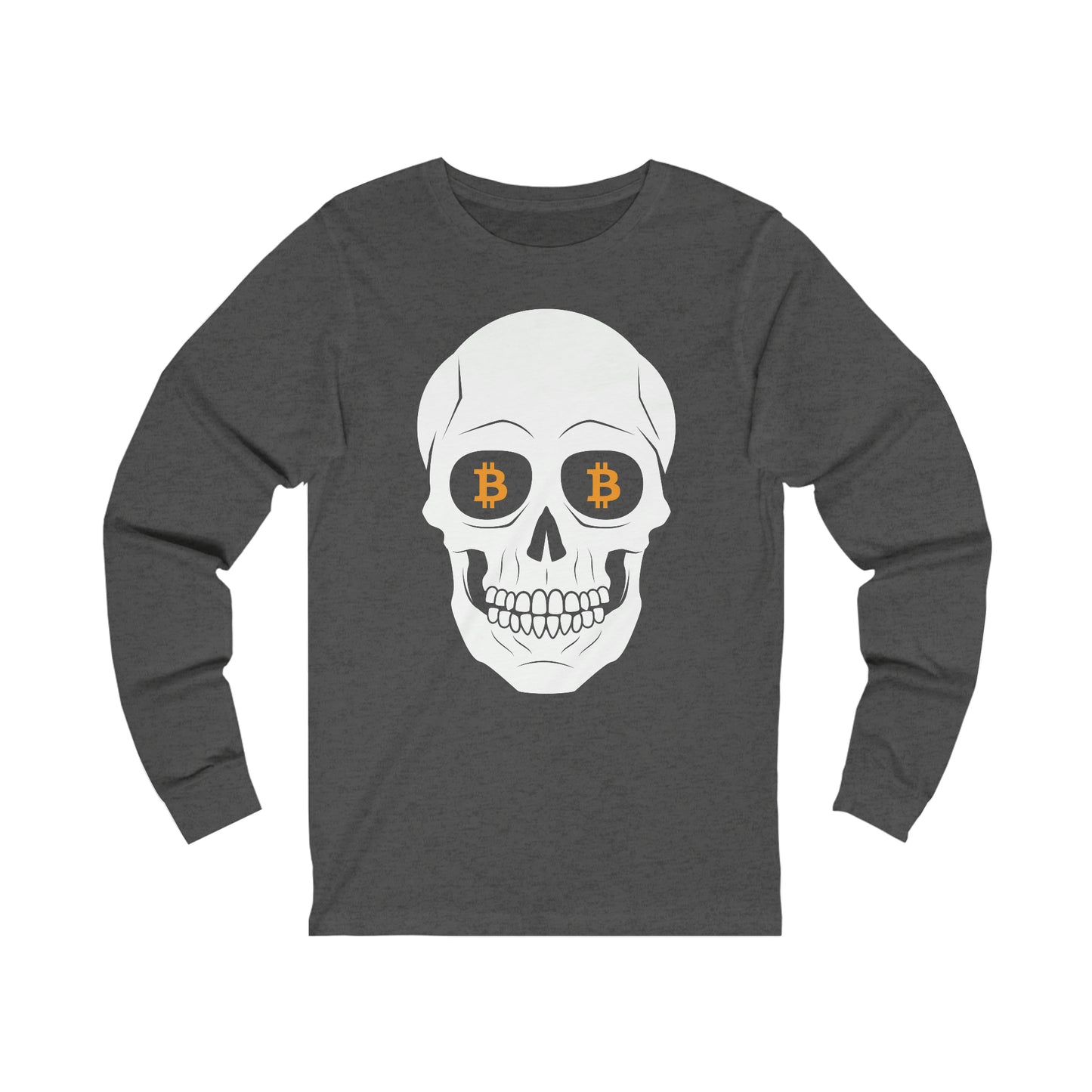 Skulls & Coins Unisex Long Sleeve Tee
