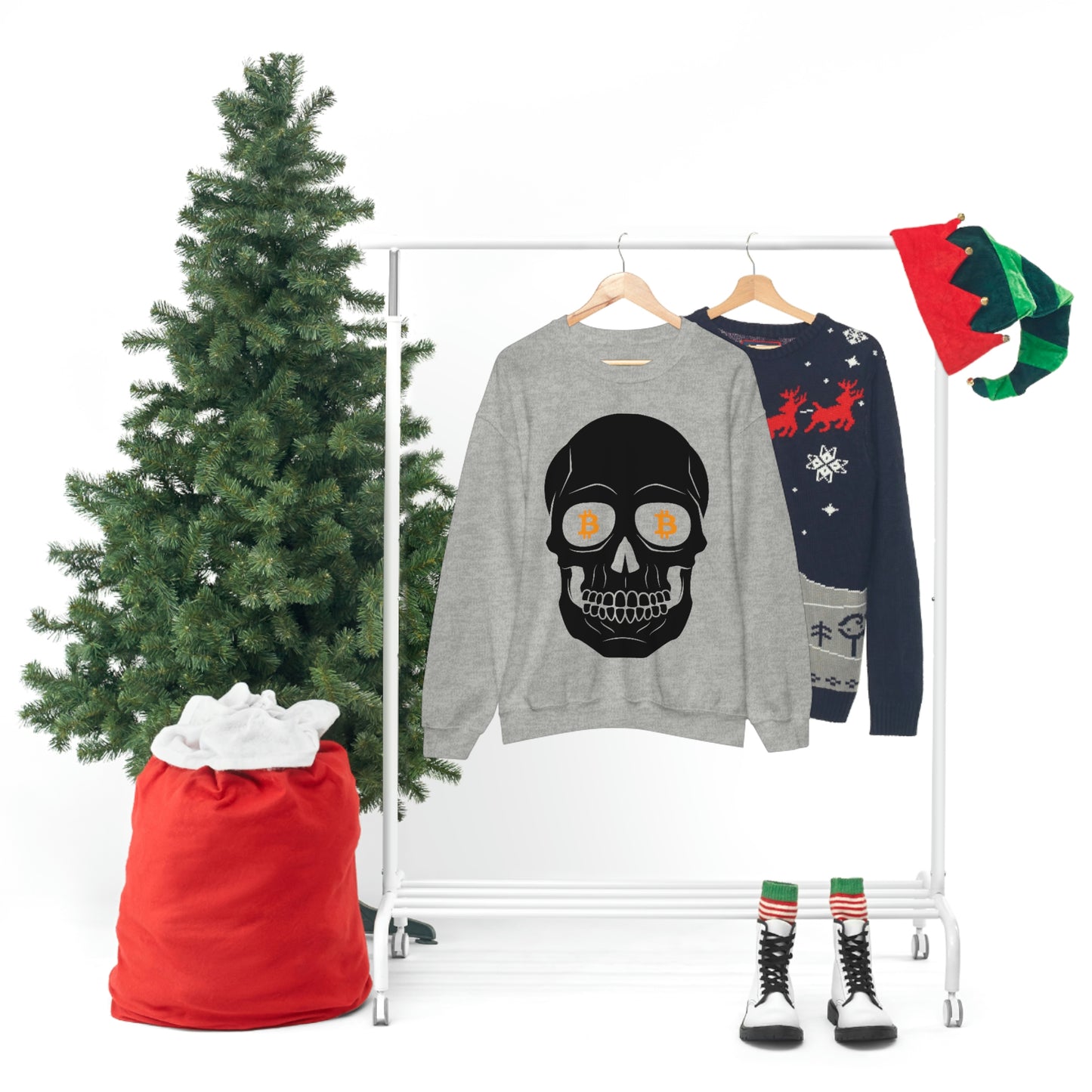 Skulls & Coins Unisex Sweatshirt