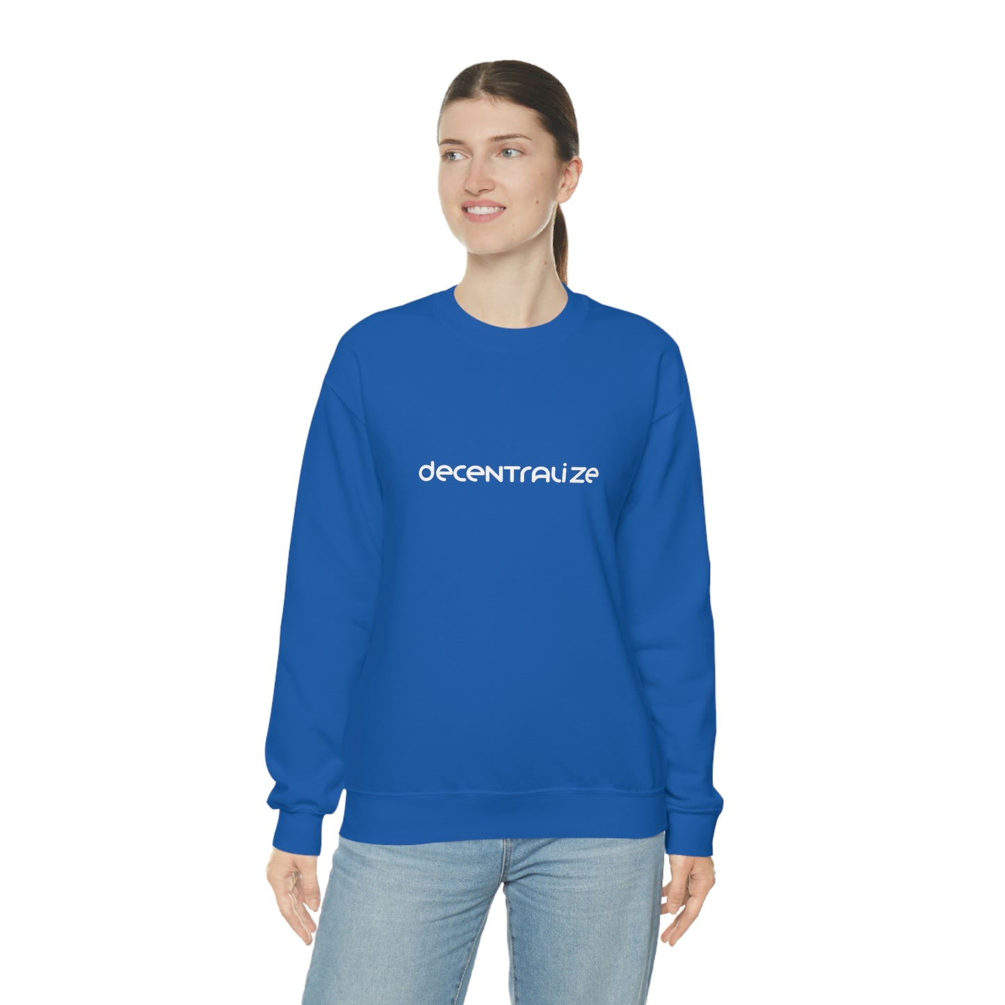 Disrupt & Decentralize Unisex Sweatshirt
