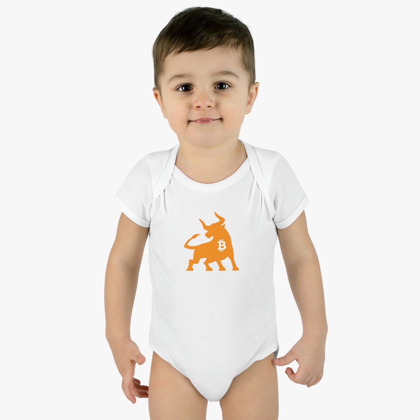 Bitcoin Bull Infant Bodysuit