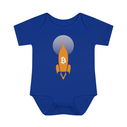 Bitcoin Blast-Off Infant Bodysuit