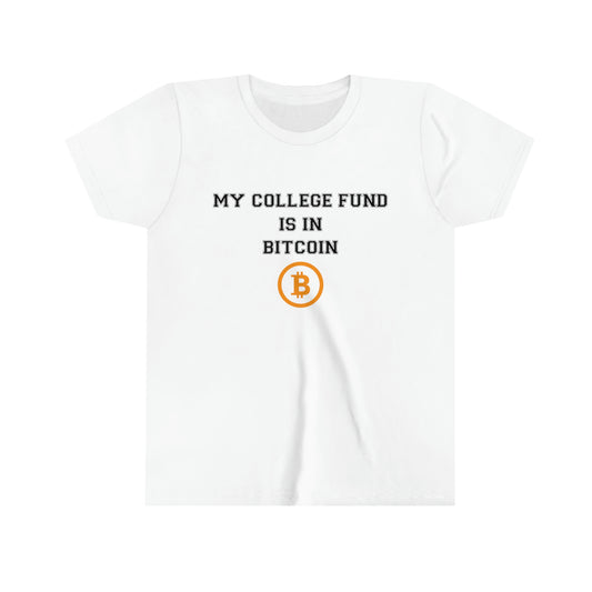 Bitcoin College Fund Youth T-Shirt