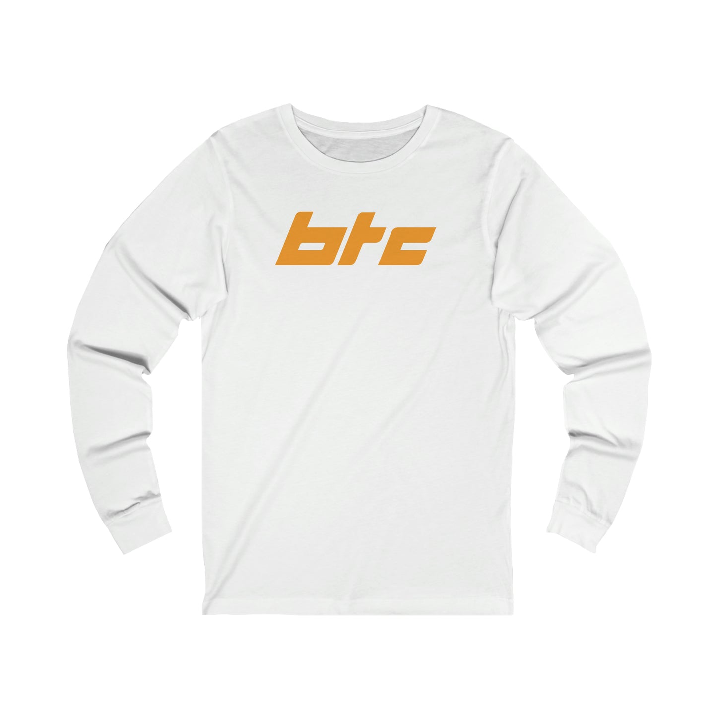 Bitcoin Block Unisex Long Sleeve Tee