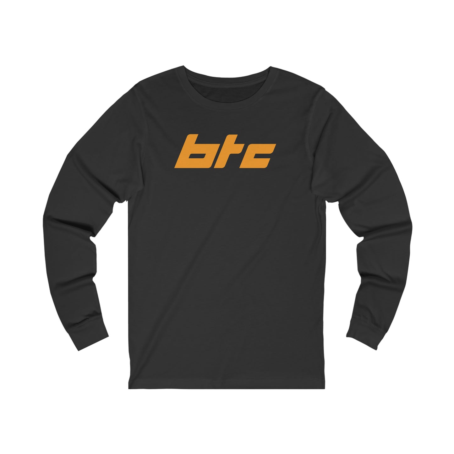 Bitcoin Block Unisex Long Sleeve Tee