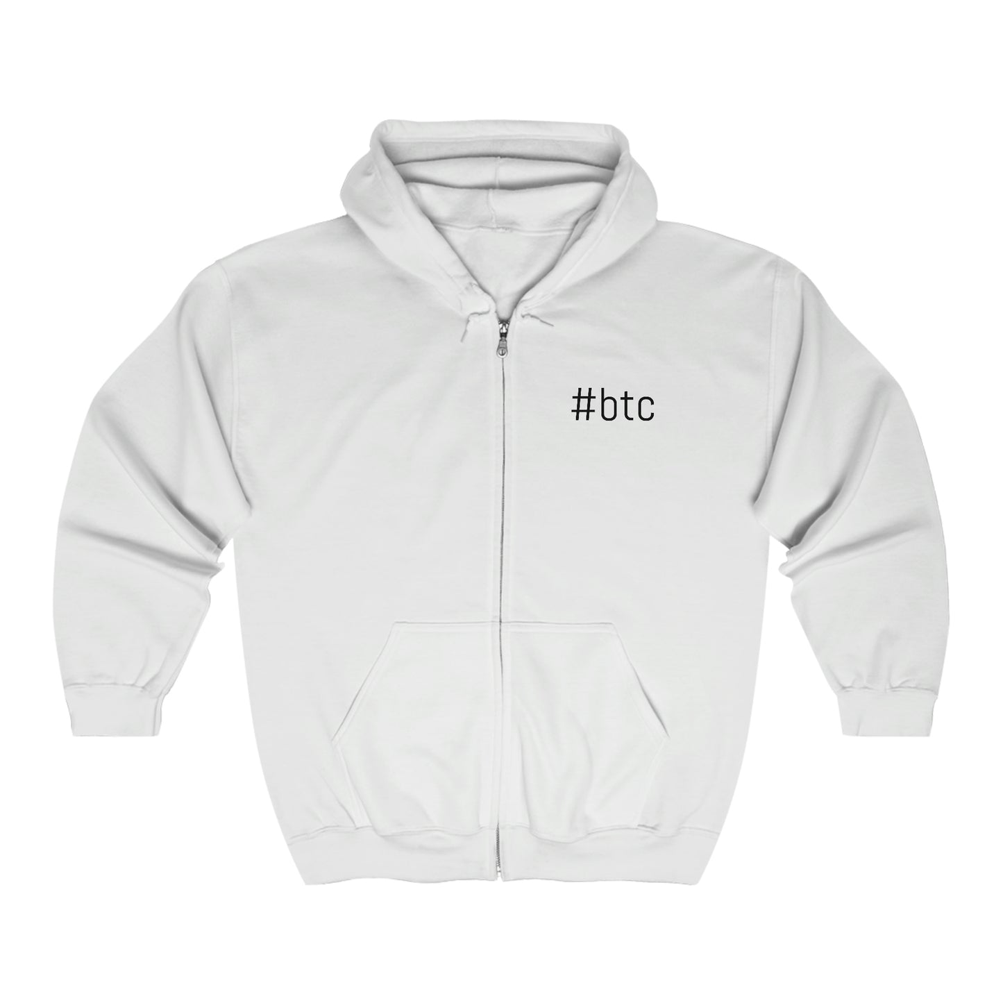#btc Unisex Zip Hoodie