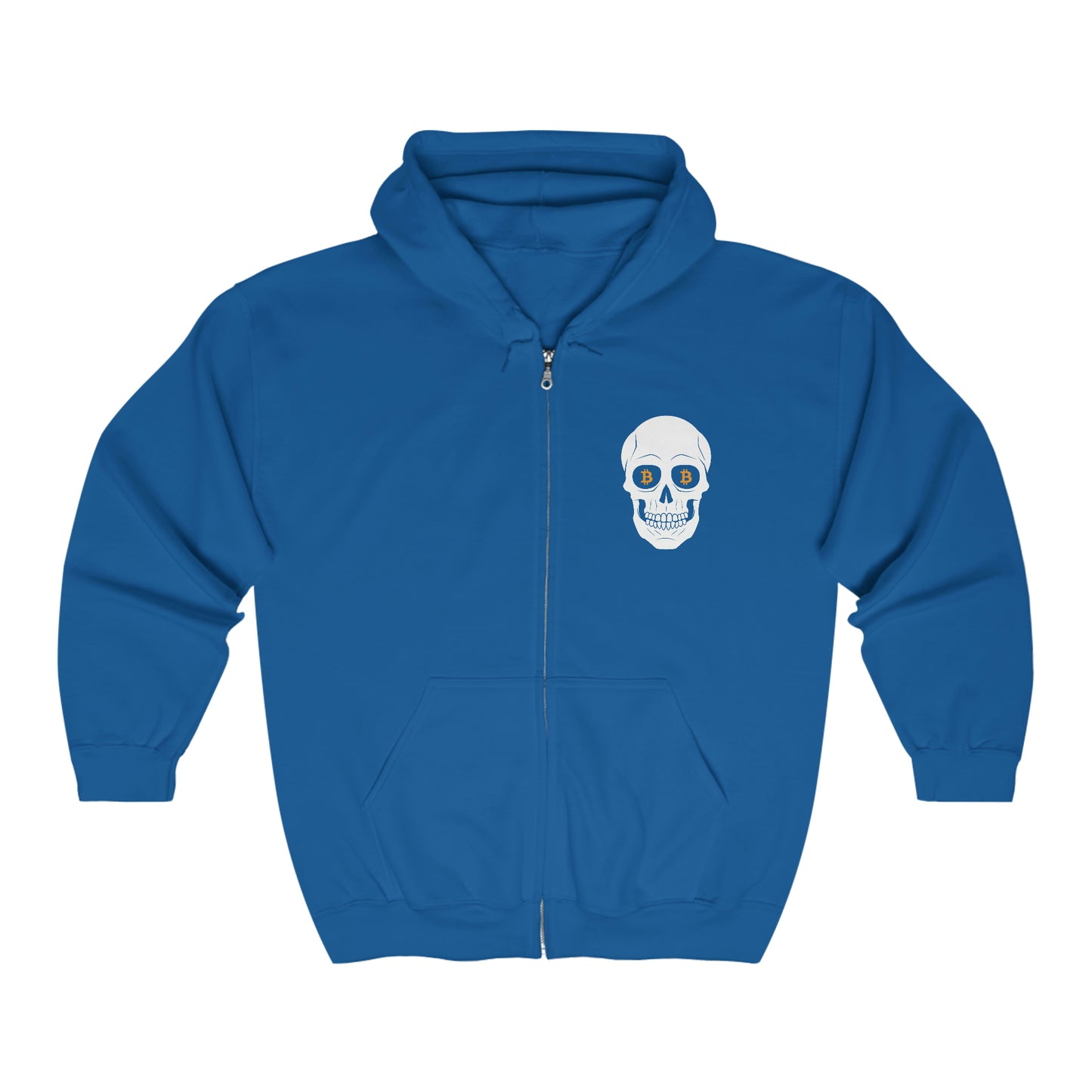 Skulls & Coins Unisex Zip Hoodie