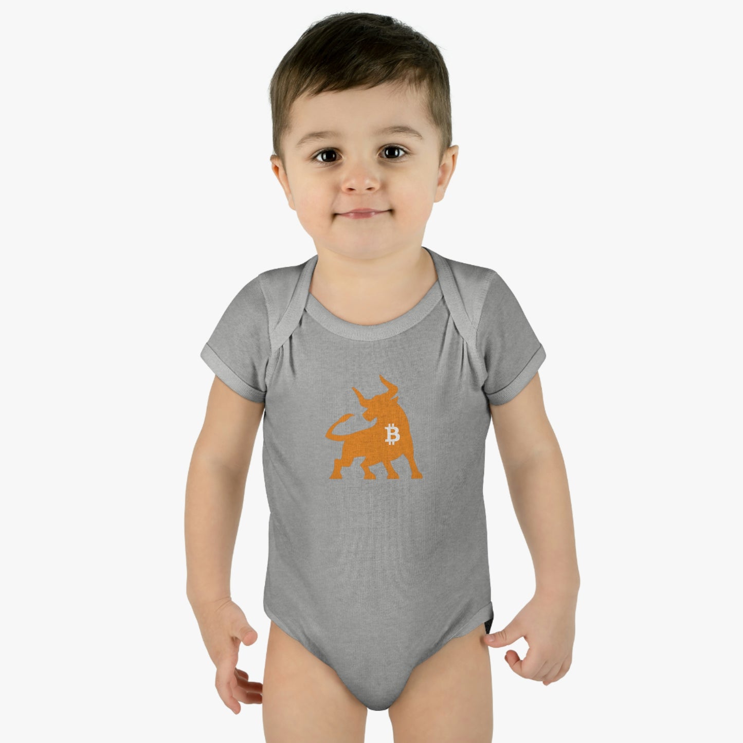 Bitcoin Bull Infant Bodysuit