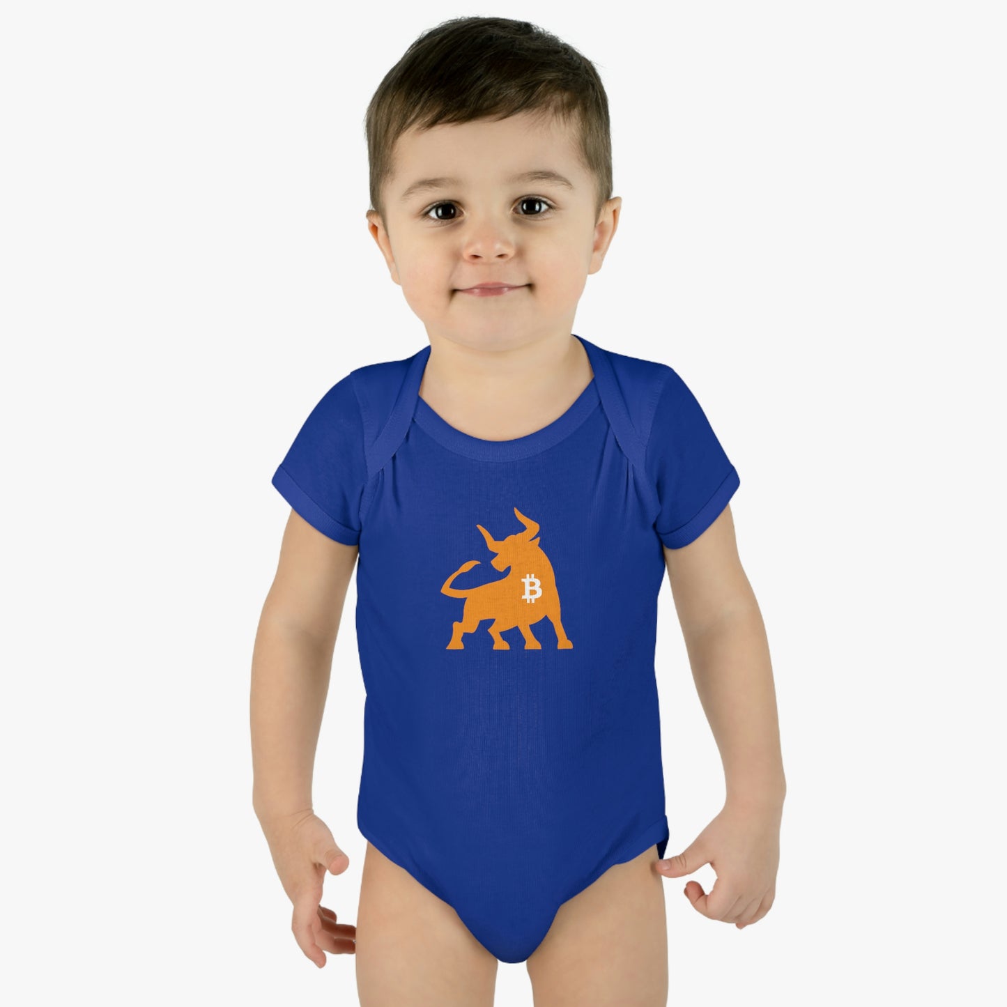Bitcoin Bull Infant Bodysuit
