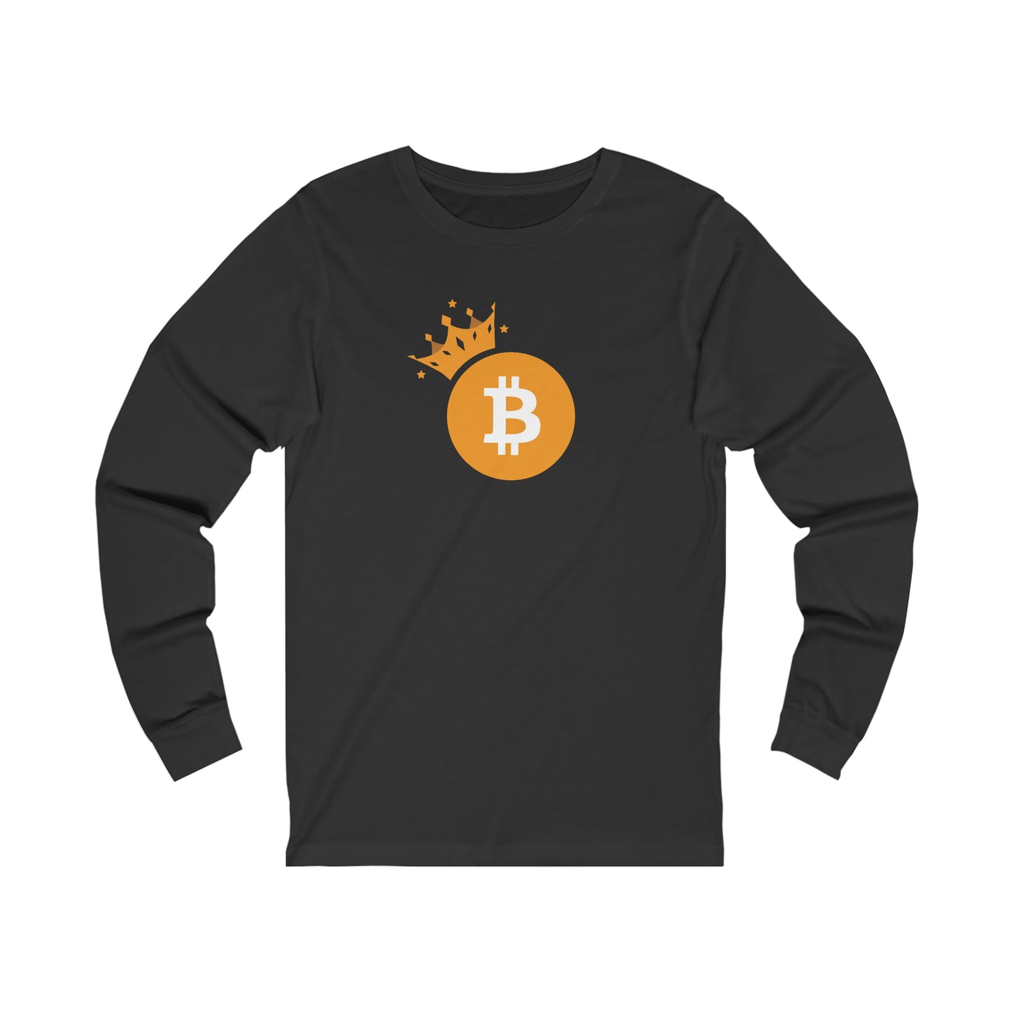 Royal Bitcoin Unisex Long Sleeve Tee