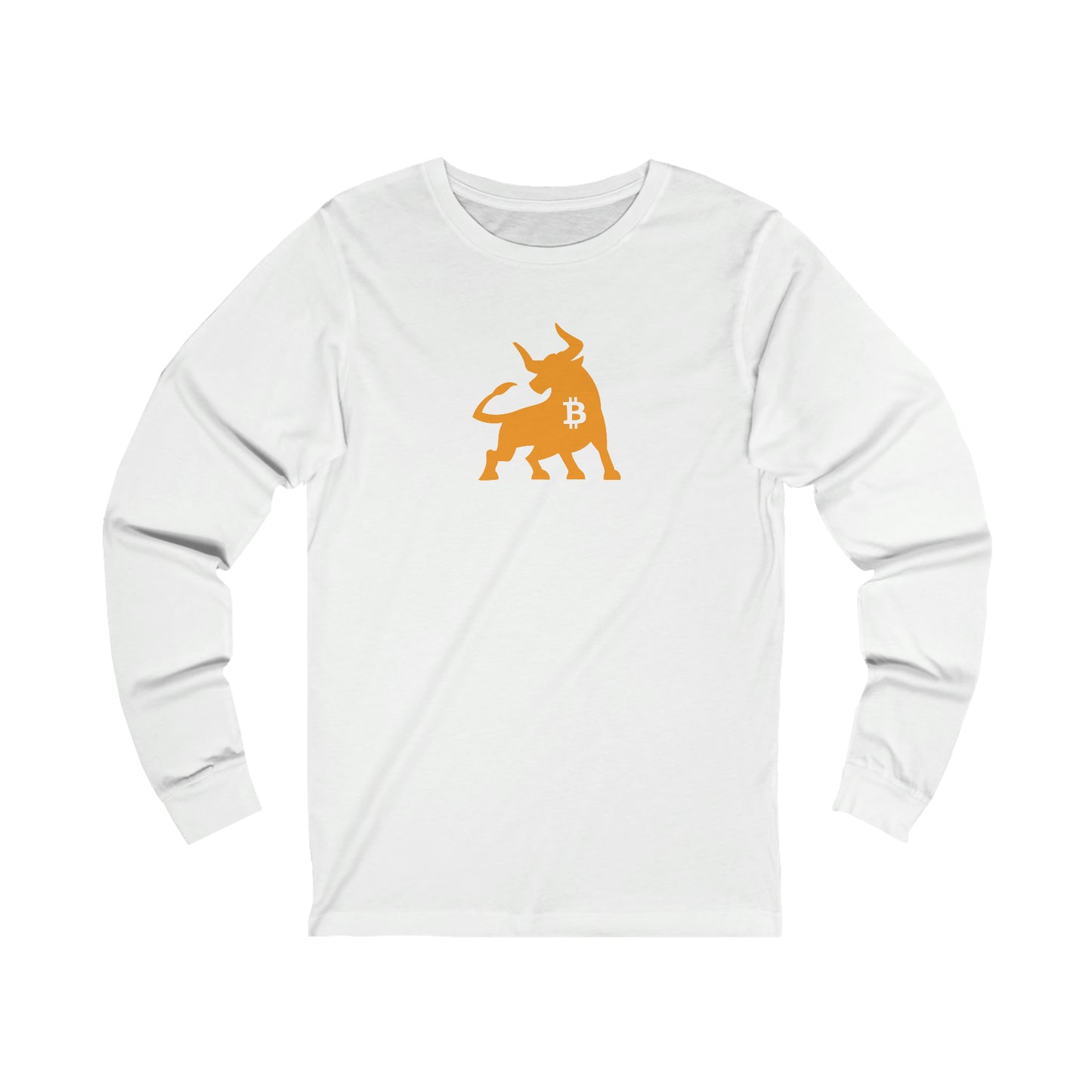 Bitcoin Bull Unisex Long Sleeve Tee