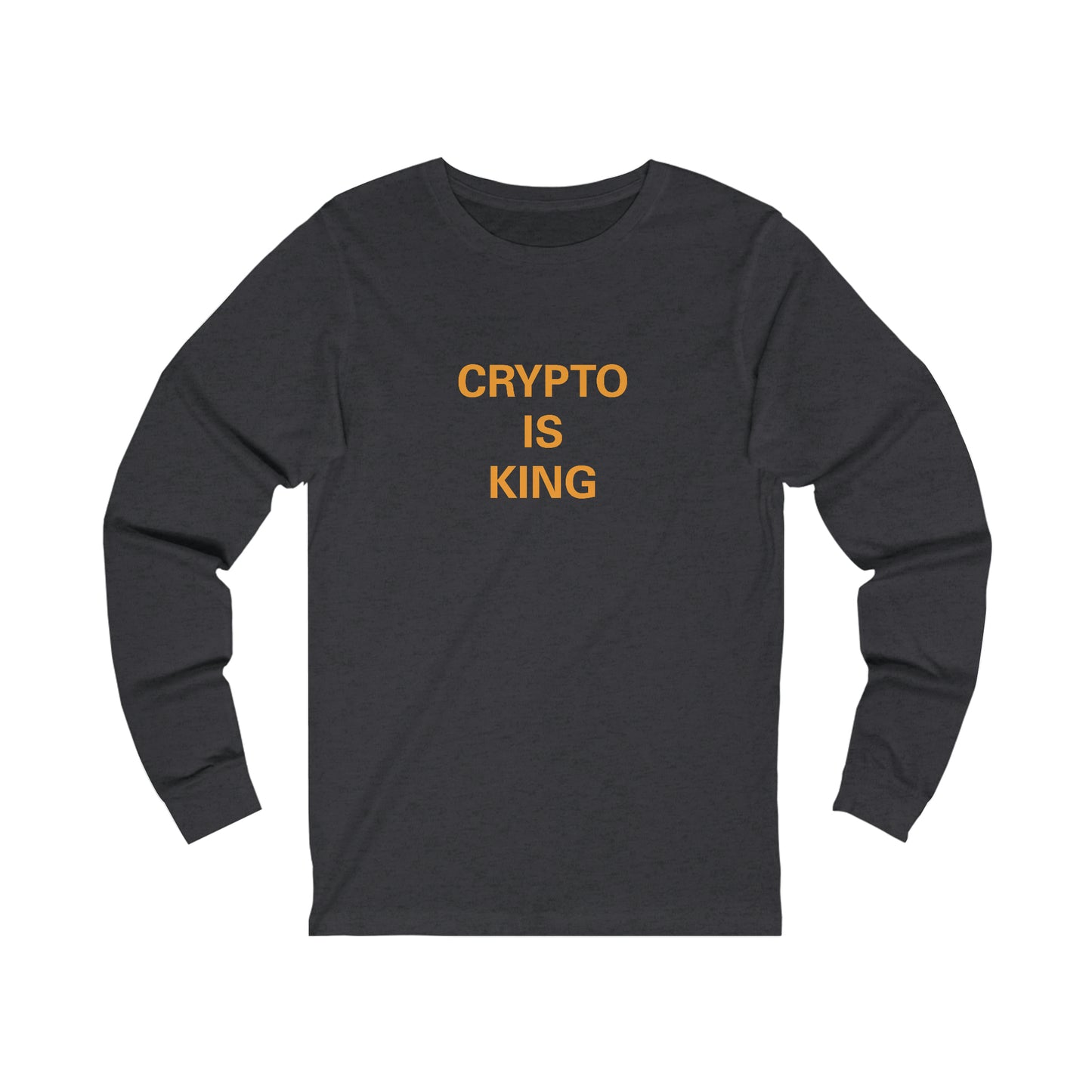 Crypto King Unisex Long Sleeve Tee