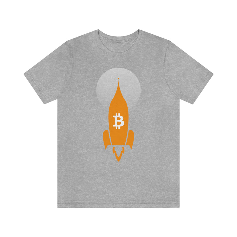 Bitcoin Blast-Off Unisex T-Shirt