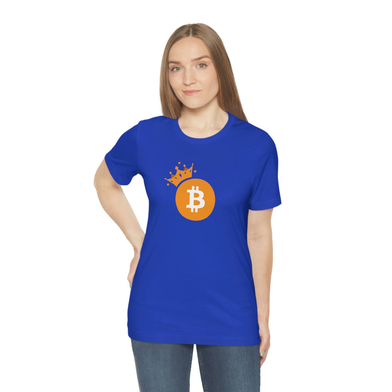 Royal Bitcoin Unisex T-Shirt