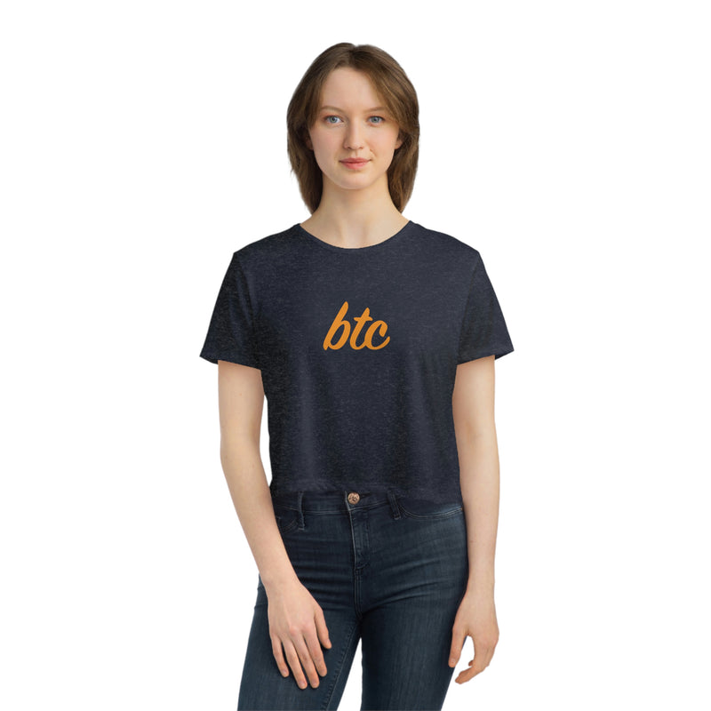 BTC Women's Flowy Crop T-Shirt