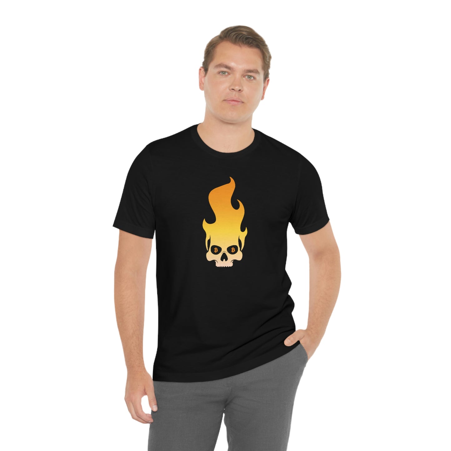 Crypto Flame Unisex T-Shirt