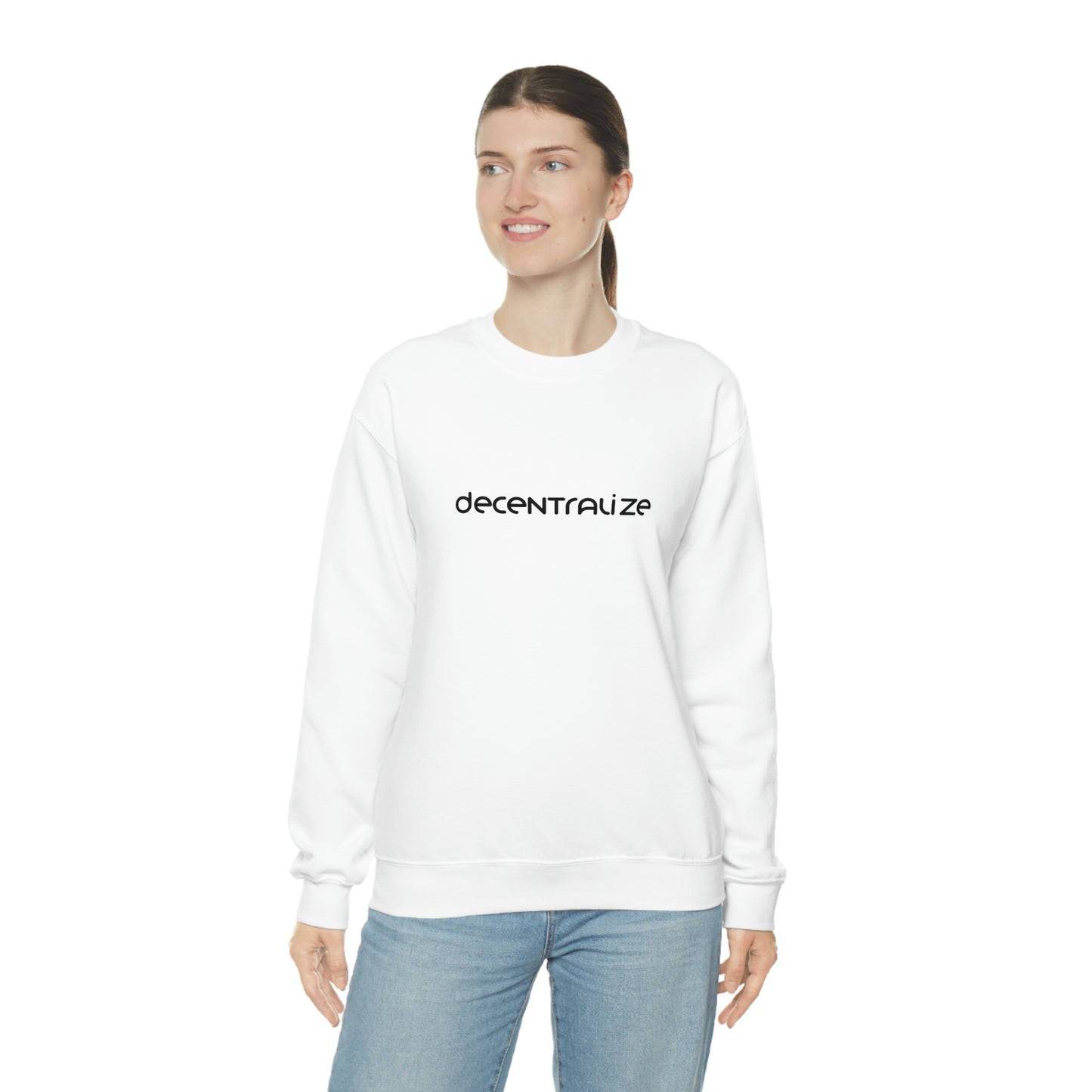Disrupt & Decentralize Unisex Sweatshirt