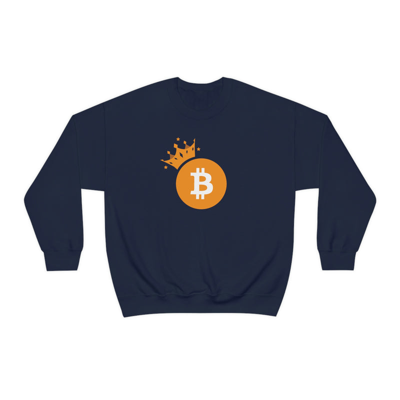 Royal Bitcoin Unisex Sweatshirt