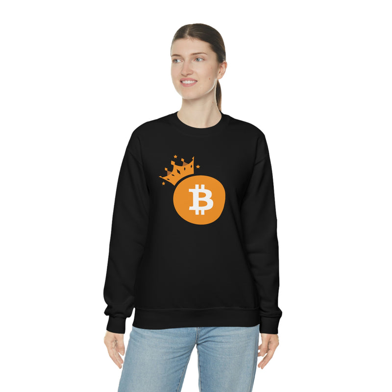 Royal Bitcoin Unisex Sweatshirt