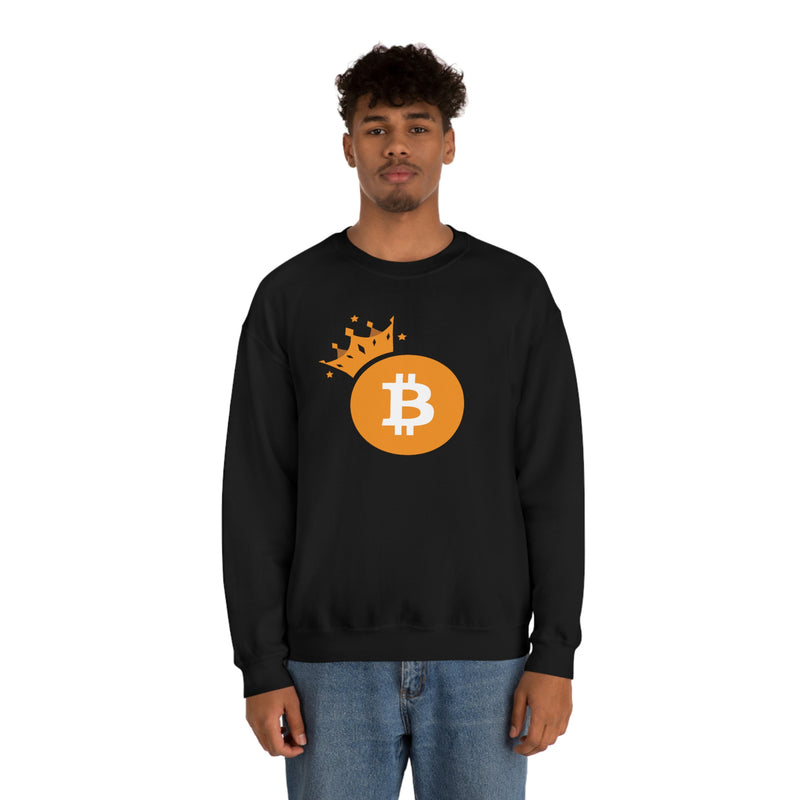 Royal Bitcoin Unisex Sweatshirt