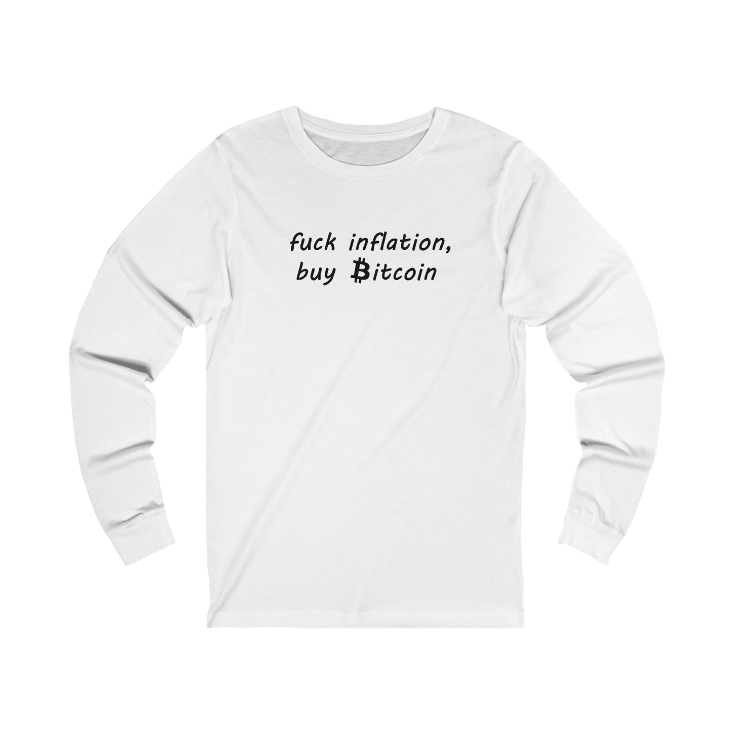 Inflation Sucks Unisex Long Sleeve Tee