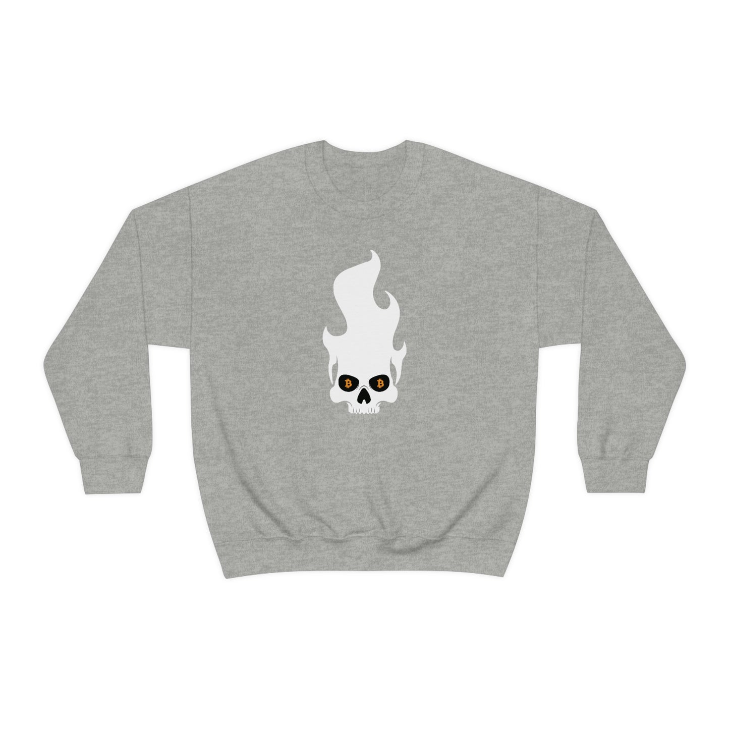 Crypto Flame Unisex Sweatshirt