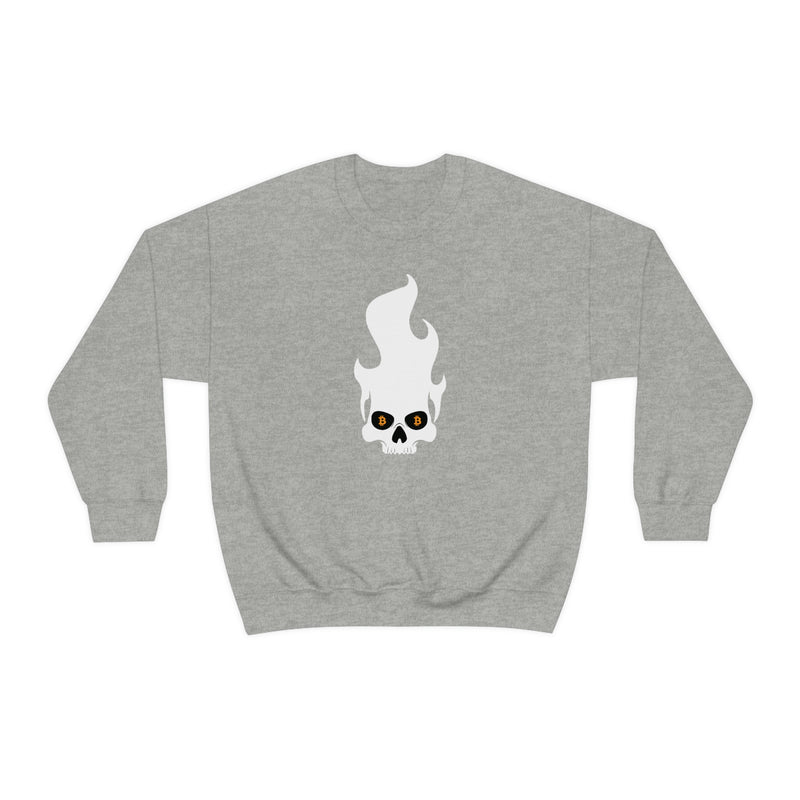 Crypto Flame Unisex Sweatshirt