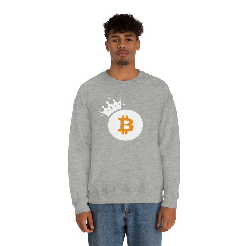 Royal Bitcoin Unisex Sweatshirt