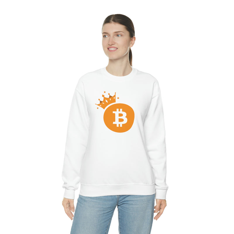 Royal Bitcoin Unisex Sweatshirt