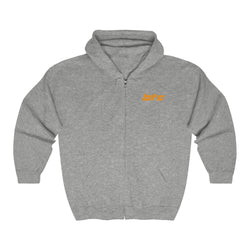 Bitcoin Block Unisex Zip Hoodie