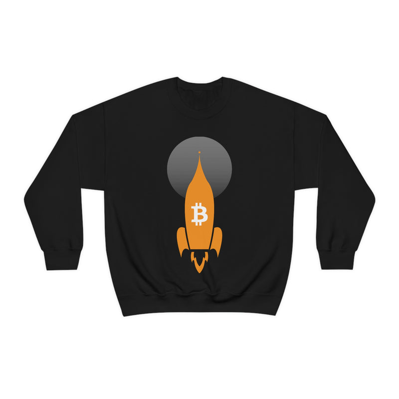 Bitcoin Blast-Off Unisex Sweatshirt