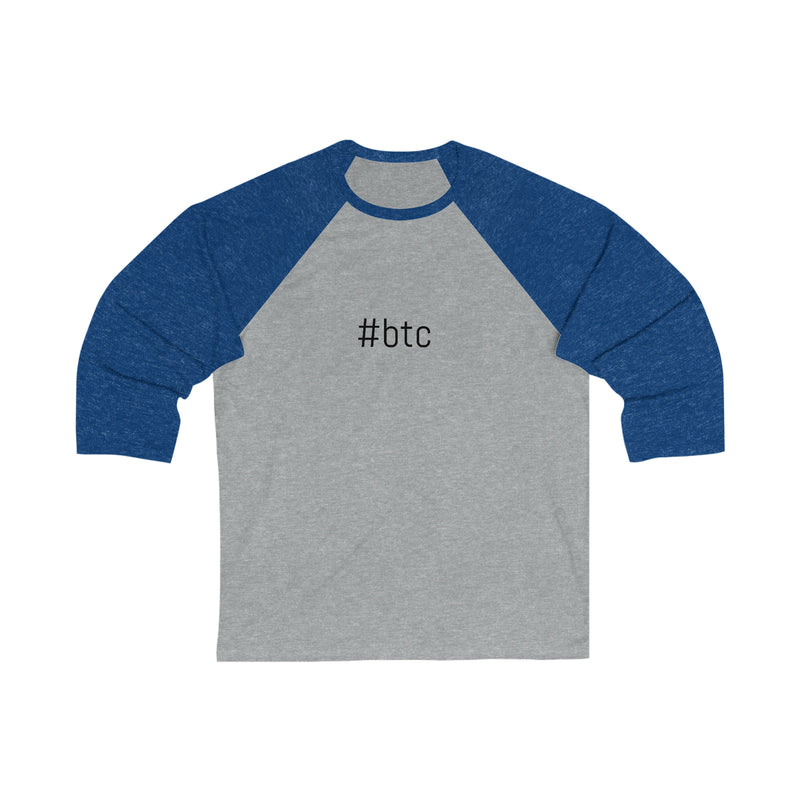 #btc Unisex Baseball T-Shirt