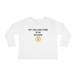 Bitcoin College Fund Infant Long Sleeve Tee