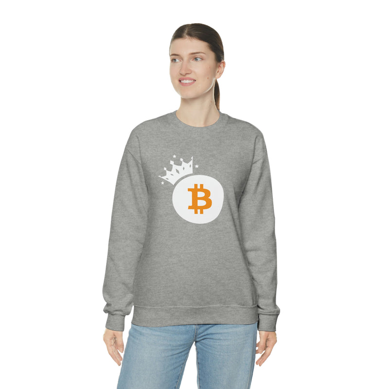 Royal Bitcoin Unisex Sweatshirt