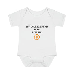 Bitcoin College Fund Infant Bodysuit