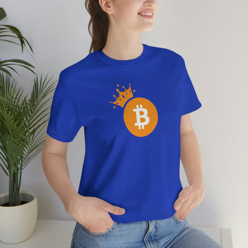 Royal Bitcoin Unisex T-Shirt