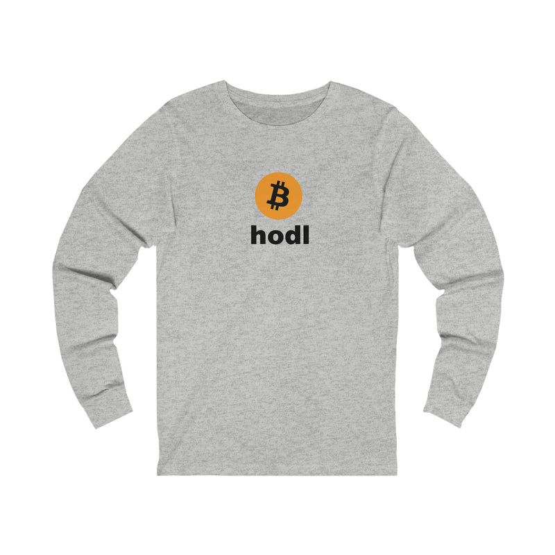 Time to Hodl On Unisex Long Sleeve Tee