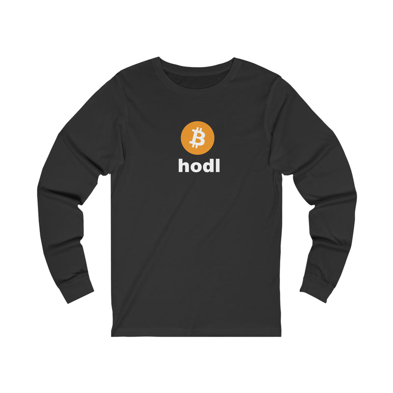 Time to Hodl On Unisex Long Sleeve Tee