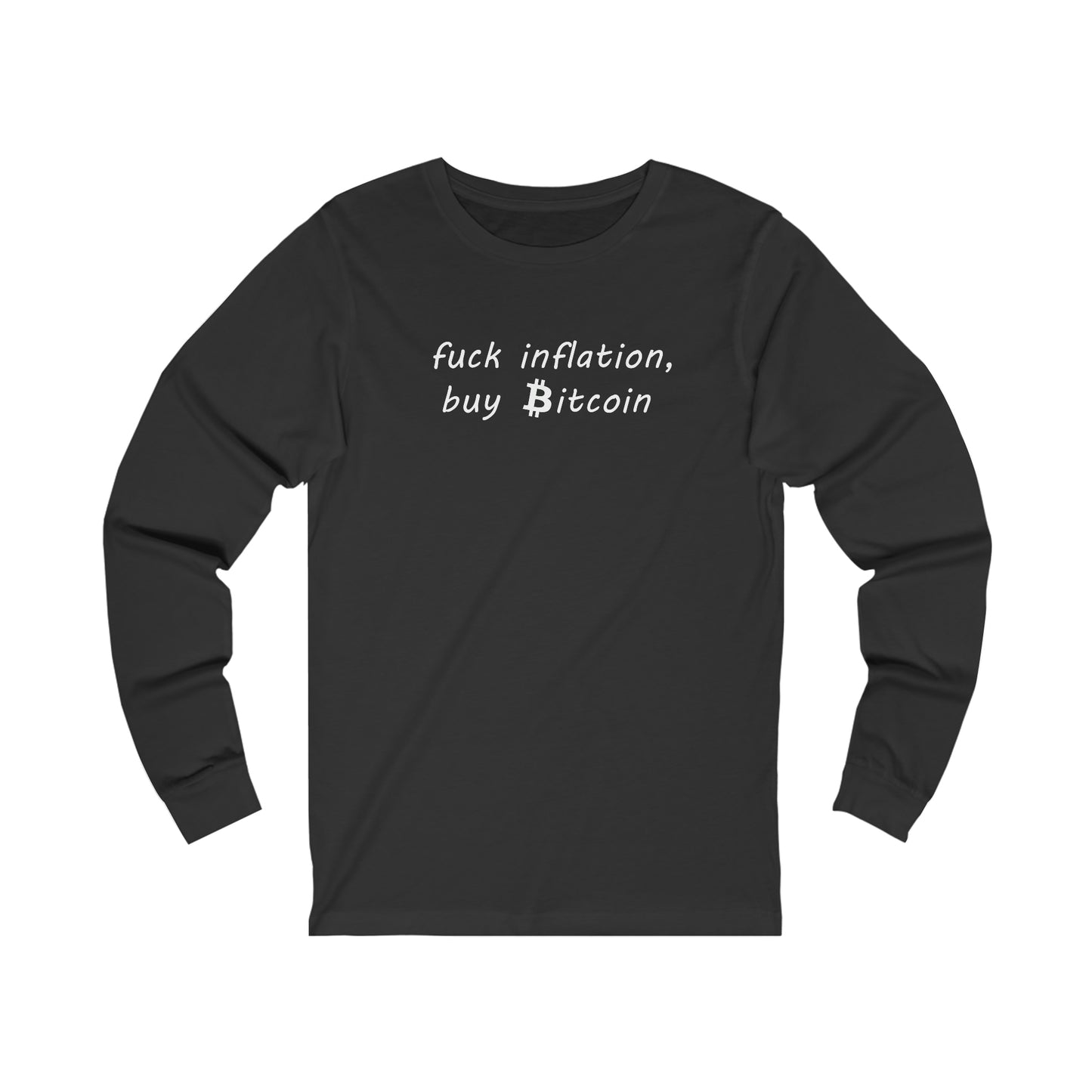 Inflation Sucks Unisex Long Sleeve Tee