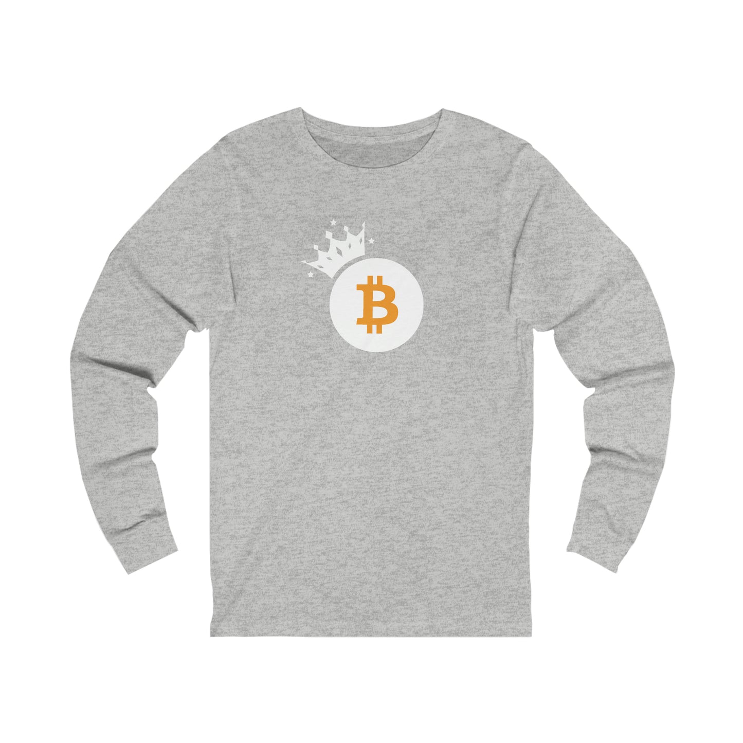 Royal Bitcoin Unisex Long Sleeve Tee