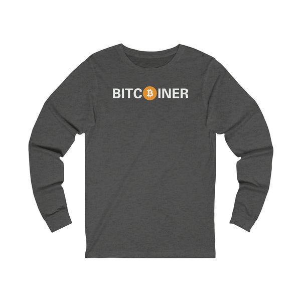 Bitcoiner Unisex Long Sleeve Tee